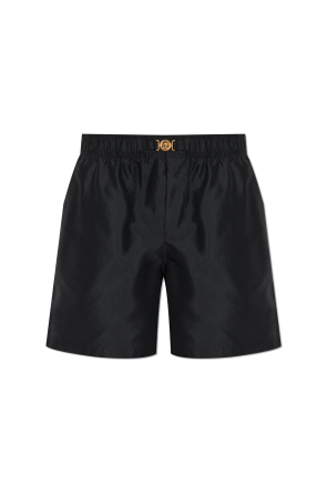 パンツ VERSACE Women Shorts  Burmudas 1016258 1A11635 6D100 Black shorts For Women On Sale Online | SchaferandweinerShops